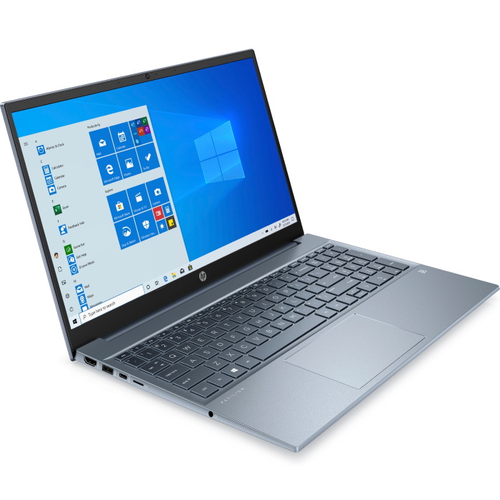 Ноутбук HP Pavilion 15-eh1022ur Ryzen 7 5700U/16Gb/SSD512Gb/AMD Radeon/15.6"/IPS/Touch/FHD (1920x1080)/Free DOS 3.0/blue/WiFi/BT/Cam 3E3W0EA 3E3W0EA