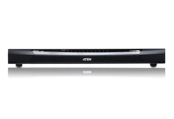 KVM переключатель ATEN 3>24 порта PS/2;USB;SUN;RS232, без доп. модулей KN2124VA-AX-G KN2124VA-AX-G
