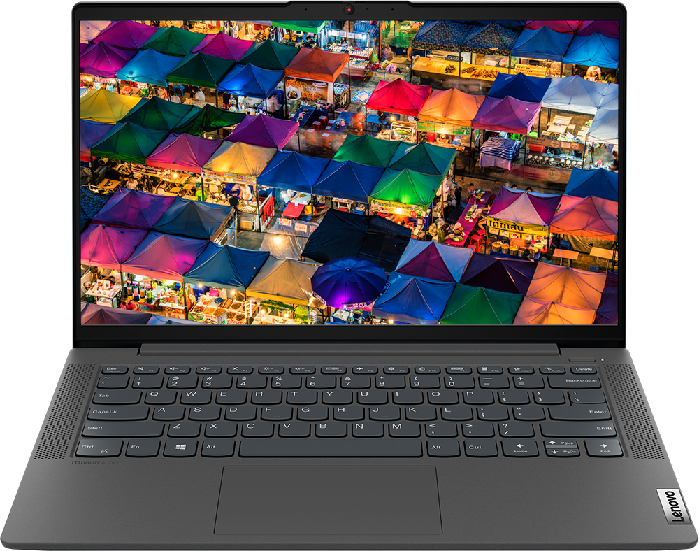Ноутбук Lenovo IdeaPad IP5 14ARE05 Ryzen 7 4700U/16Gb/SSD256Gb/UMA/14"/IPS/FHD (1920x1080)/Free DOS/grey/WiFi/BT/Cam 81YM002HRK 81YM002HRK