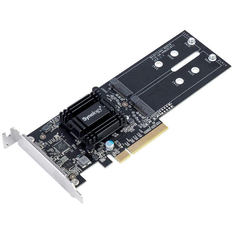 Адаптер Synology Dual M.2 SSD adapter card for extraordinary cache performance M2D18 M2D18