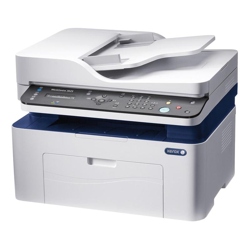 МФУ Xerox WorkCentre 3025NI A4, P/C/S/F, 20 ppm, max 15K p/m, 128MB, GDI, USB, Network, Wi-fi WC3025NI# WC3025NI#