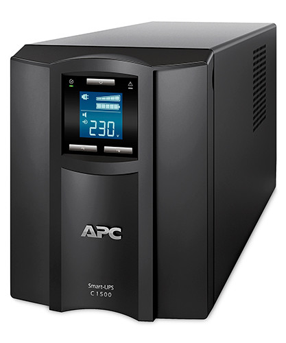 Источник бесперебойного питания APC Smart-UPS C Tower, 1500VA, 900W, 230V. USB, черный SMC1500I SMC1500I #1