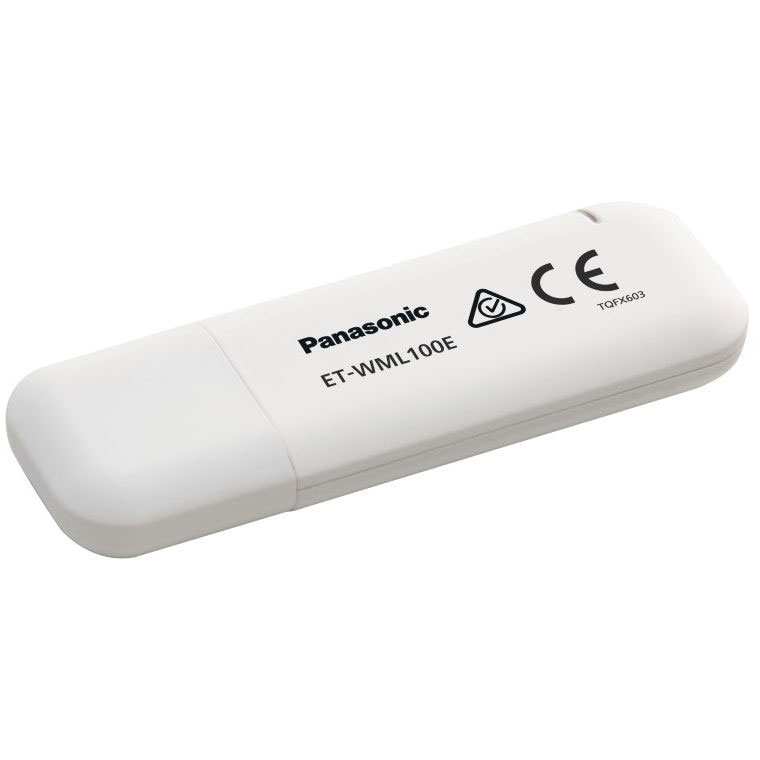 Адаптер Panasonic ET-WML100E USB беспроводной связи для проекторов PT-EZ590E/EZ590LE/EW650E/EW650E/EX620E/EX620LE/EW550E/EW550LE/EX520E/EX520LE/PT-FZ570/FW530E/FX500E ET-WML100E ET-WML100E