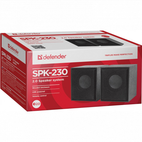 Акустическая система Defender 2.0 SPK 230 4 Вт, питание от USB 65223 65223