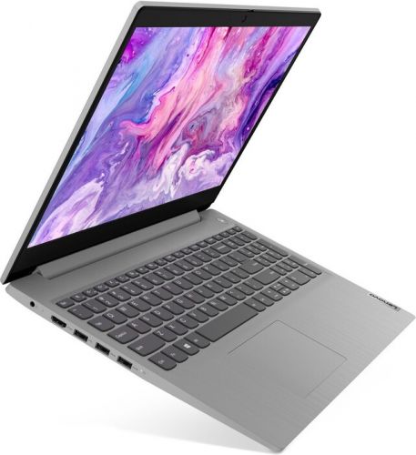 Ноутбук Lenovo IdeaPad 3 15,6 FHD (1920x1080)TN, i3-1115G4, 8GB DDR4 2933, 256GB SSD M.2, Intel UHD, WiFi, BT, TPM2, HD Cam, 36Wh, 65W Round Tip, NoOS, 1Y, Platinum Grey, 2.2kg 82HL0054RE 82HL0054RE #2