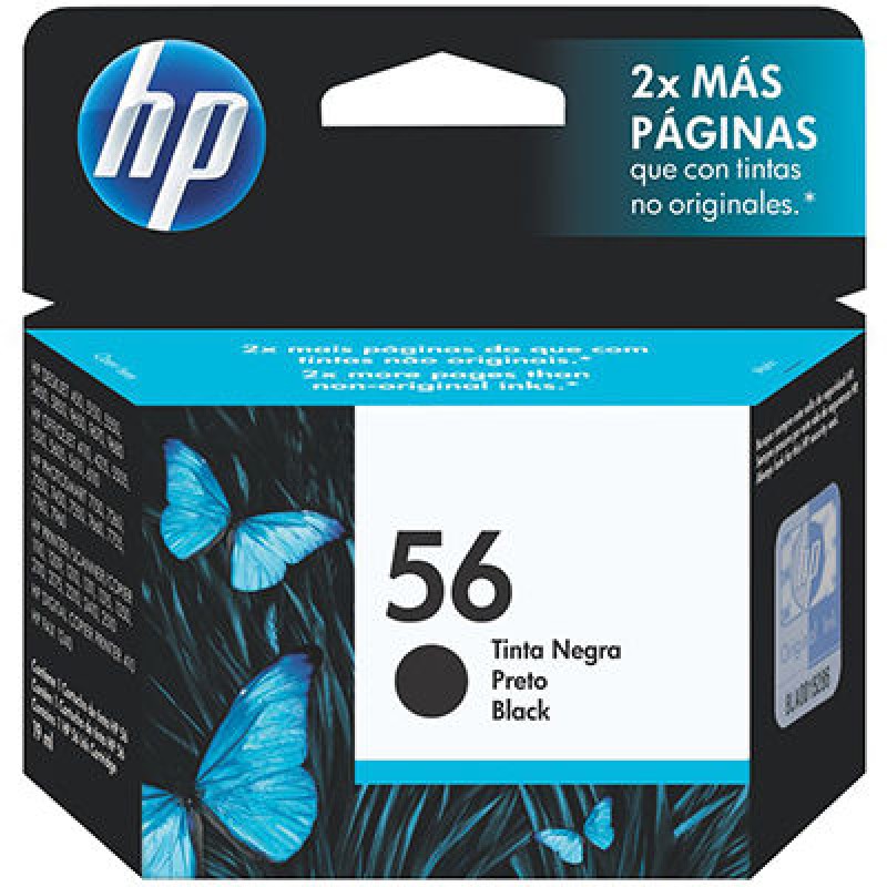 Картридж HP Inkjet DeskJet 5550, 450, Photosmart 7150, 7350, PSC 2110 черный (C6656A) C6656A