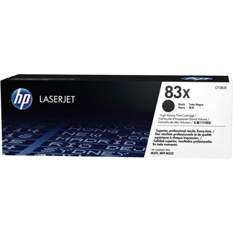 Тонер-картридж HP 83X Black для LJ Pro M201/M225rdn/dw M201n/dw M225rdn Contract (2200 стр) CF283XC CF283XC