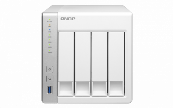 Сетевой RAID-накопитель QNAP 4-bay w/o HDD. Dual-сore Freescale ARM Cortex-A9 1,2 GHz TS-431 TS-431