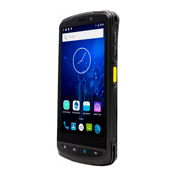 Терминал сбора данных Newland MT90 Orca Pro Mobile Computer with 5” Touch Screen, 2D CMOS Mega Pixel imager with Laser Aimer, BT, WiFi, 4G, GPS, NFC, Camera. Incl. USB cable, battery, rubber boot and multi plug adapter.
OS: Android 10 GMS (AER) MT90 MT9084-AER-2WE