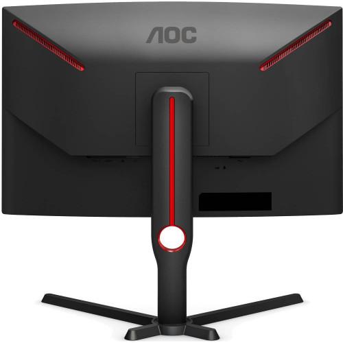 Монитор AOC 27" Black-Red (VA, изогнутый, 2560x1440, 165Hz,1 ms, 178°/178°, 300 cd/m, 80M:1, +2xHDMI 2.0 CQ27G3SU CQ27G3SU