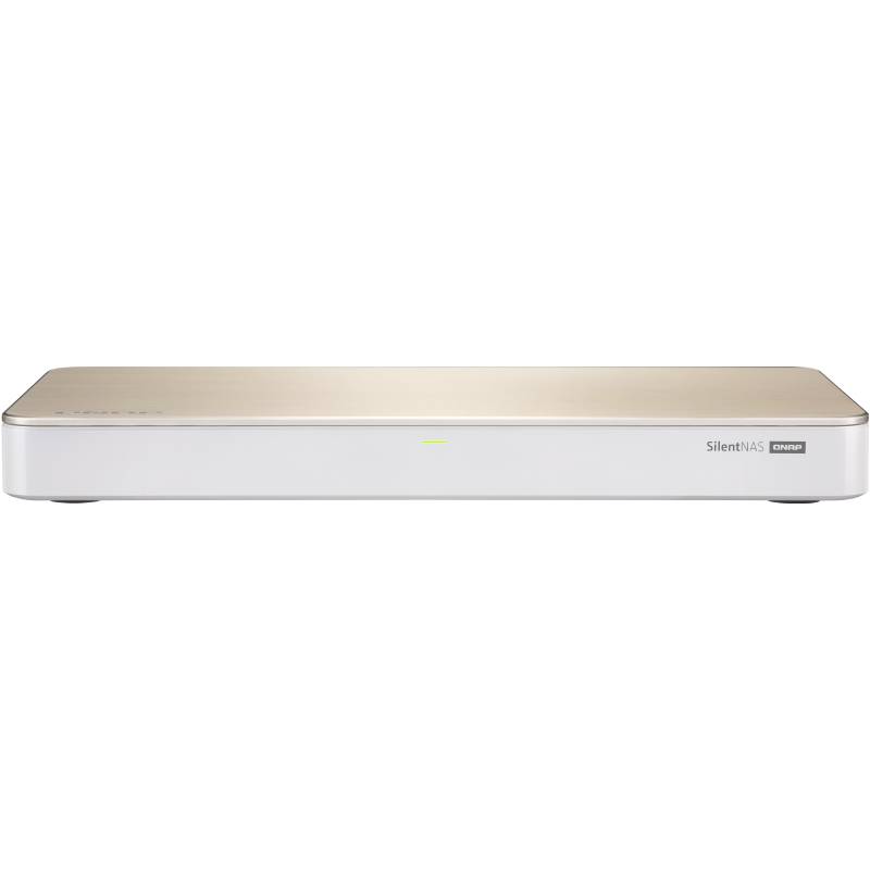 Сетевой RAID-накопитель QNAP 4-Bay (2x 2.5"/3.5" SATA HDD/SSD) + 2 x M.2 2280 SATA 6Gb/s slots), Intel Celeron J4105 quad-core 1.5 GHz (up to 2.5 GHz), 4GB DDR4  (2 x 2GB) up to 8 GB ( 2 x 4 GB), 1x GbE LAN, 1x 10GbE HS-453DX-4G HS-453DX-4G