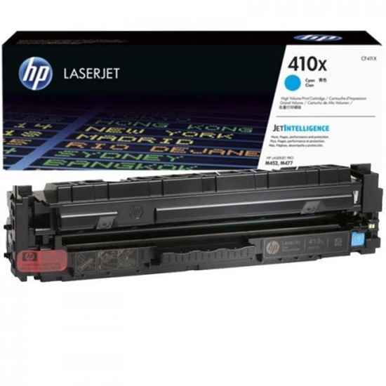 Тонер-картридж HP 410X Cyan для CLJ Pro M377dw/M452nw/M452dn/M477fnw/M477fdn/M477fdw CF411XC CF411XC