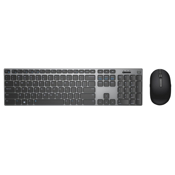 Клавиатура + мышь Dell KM717 клав:черный мышь:черный USB беспроводная (580-AFQF) 580-AFQF