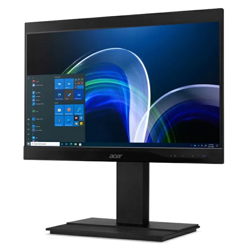 Моноблок Acer Veriton Z4880G All-In-One 23.8" FHD (1920x1080), i5-11400, 8GB DDR4 2666, 256GB SSD M.2 + 1TB HD 7200rpm, Intel UHD, HD Cam, DVD-RW, Wifi, BT, USB KB&Mouse, Windows 10 Pro, 3Y CI DQ.VUYER.015 DQ.VUYER.015
