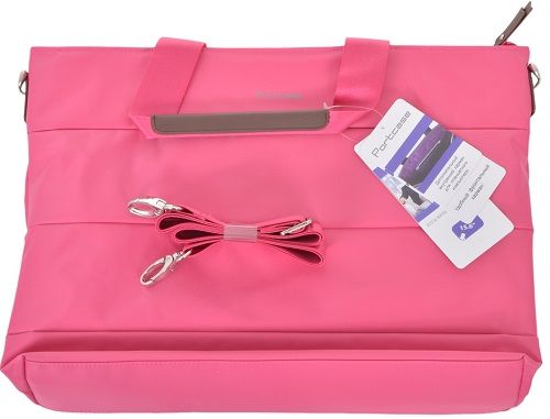 Сумка для ноутбука PORTCASE (15,6'', розовый, полиэстр) KCB-72 KCB-72