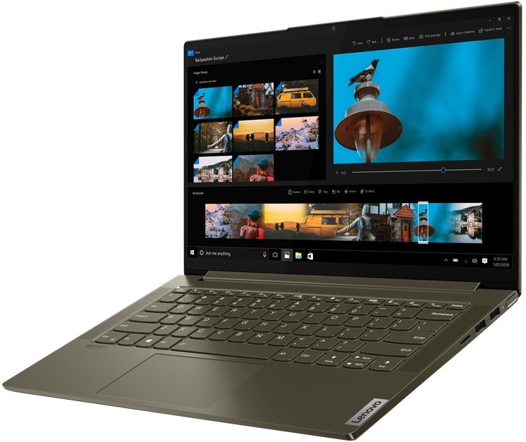 Ультрабук Lenovo Yoga Slim7 14ITL05 Core i5 1135G7/16Gb/SSD512Gb/Intel Iris Xe graphics/14"/IPS/FHD (1920x1080)/Windows 10/d.green/WiFi/BT/Cam 82A3004MRU 82A3004MRU