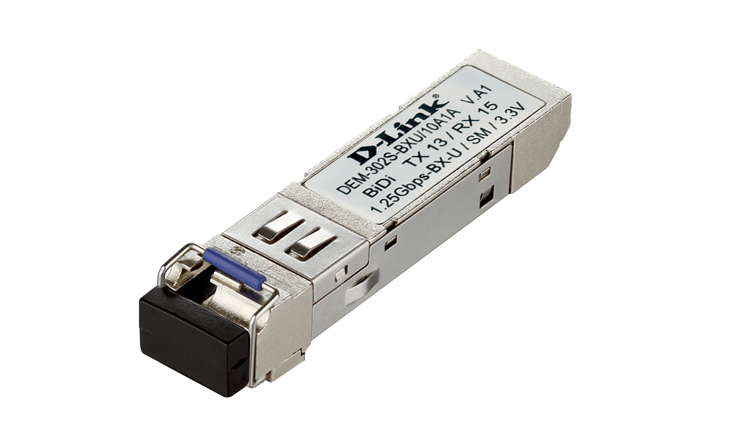 Трансивер D-Link WDM SFP Transceiver with 1 1000Base-BX-U port DEM-302S-BXU DEM-302S-BXU