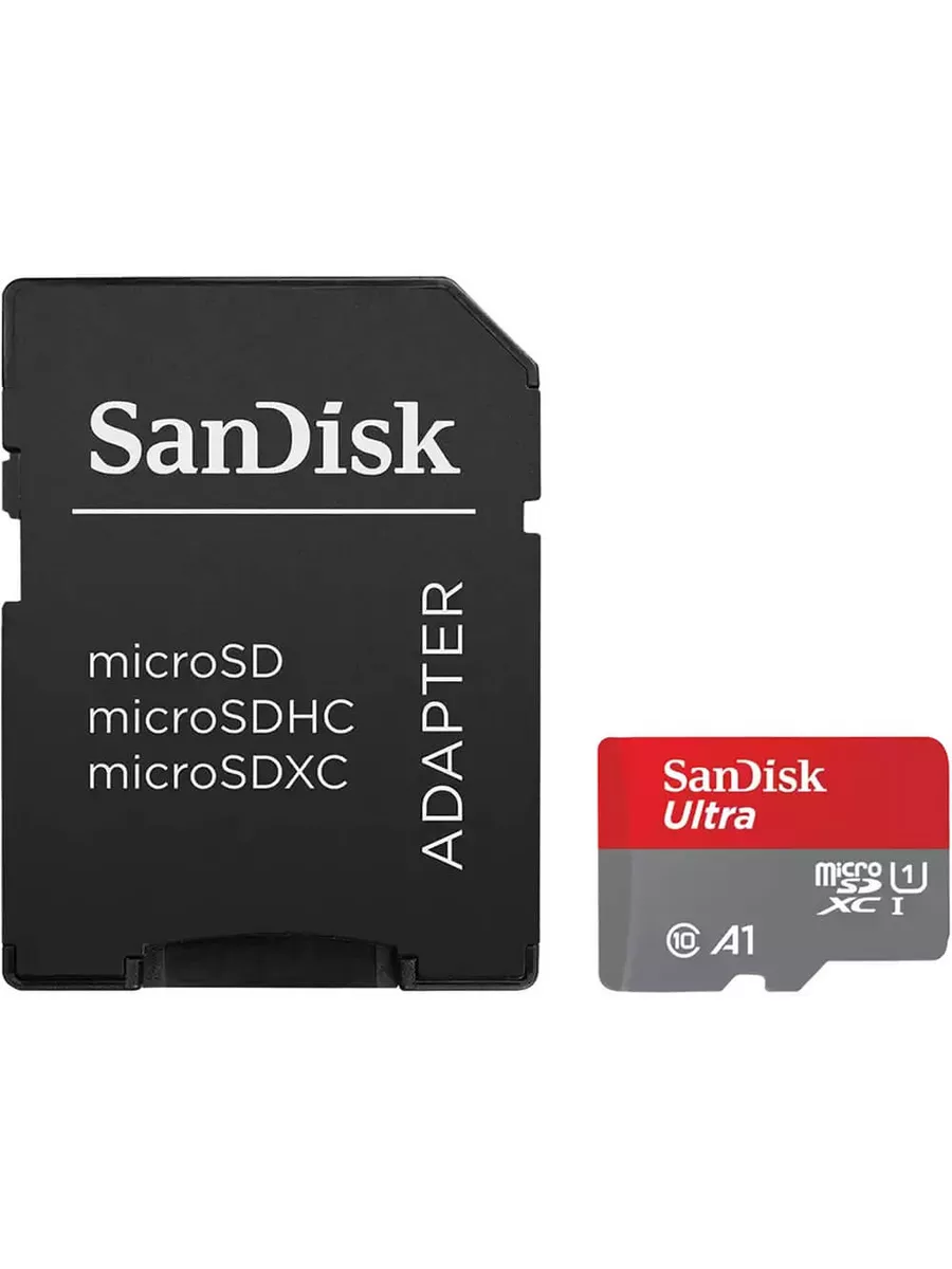 Карта памяти SanDisk SDSQUAC-512G-GN6MN 512GB,microSDXC,Class 10,Ultra UHS-I,A1,140MB/s SDSQUAC-512G-GN6MN SDSQUAC-512G-GN6MN