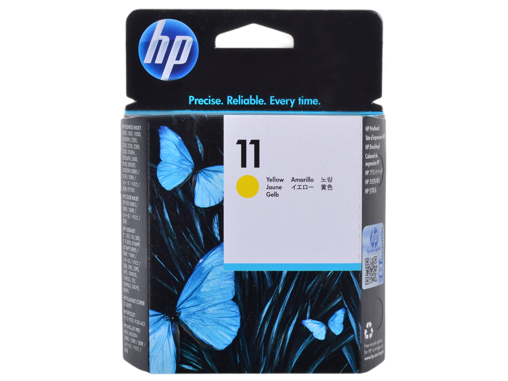 Печатающая головка HP №11 для Business 1100/1200/2300 Yellow (C4813A) C4813A