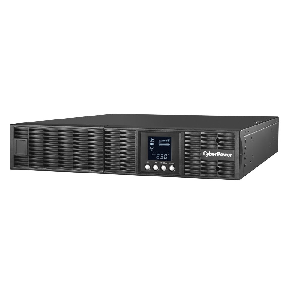 Источник бесперебойного питания CyberPower Online, 3000VA/2700W, 8 IEC-320 С13, 1 IEC C19, USB&Serial, RJ11/RJ45, SNMPslot, LCD дисплей, Black OLS3000ERT2U OLS3000ERT2U