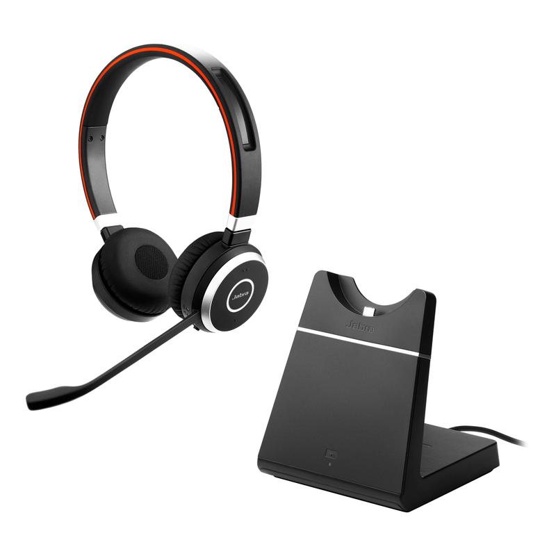 Гарнитура Jabra Evolve 65 Charging Stand, Link360, Stereo MS 6599-823-399 6599-823-399