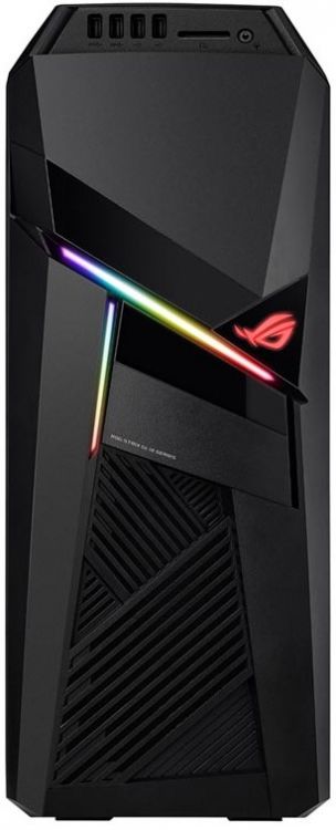 Персональный компьютер ASUS ROG Strix GL12CX-RU003T I9-9900K/16Gb/1Tb+256Gb SSD/RTX2080 8Gb/DVDRW/W10/k+m 90PD02P1-M01810 90PD02P1-M01810