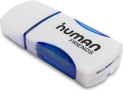 Картридер CBR Impulse Blue USB 2.0,Human Friends Speed Rate Impulse Blue Impulse Blue