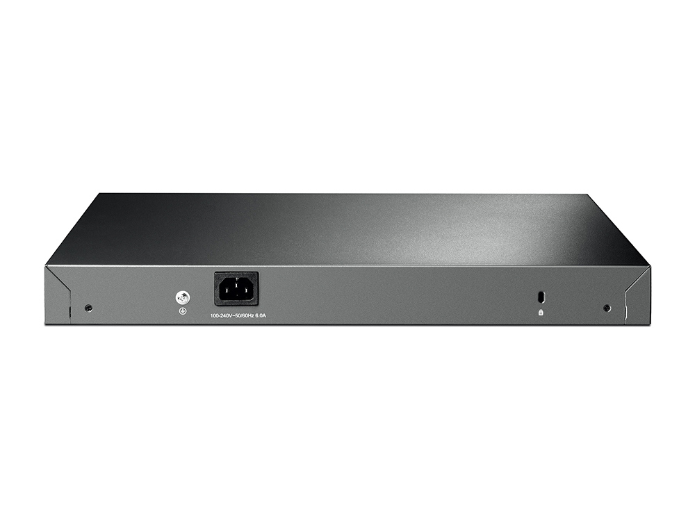 Коммутатор TP-Link L2, PoE+, 4*SFP, 20*10/100/1000, 4 combo 10/100/1000, 802.3at/af, общий бюджет до 384 Вт T2600G-28MPS T2600G-28MPS