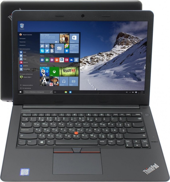 Ноутбук Lenovo ThinkPad Edge 470 Core i5 7200U/8Gb/1Tb/nVidia GeForce 940MX 2Gb/14"/FHD (1920x1080)/Windows 10 Professional 64/black/WiFi/BT/Cam 	(20H1007BRT) 20H1007BRT