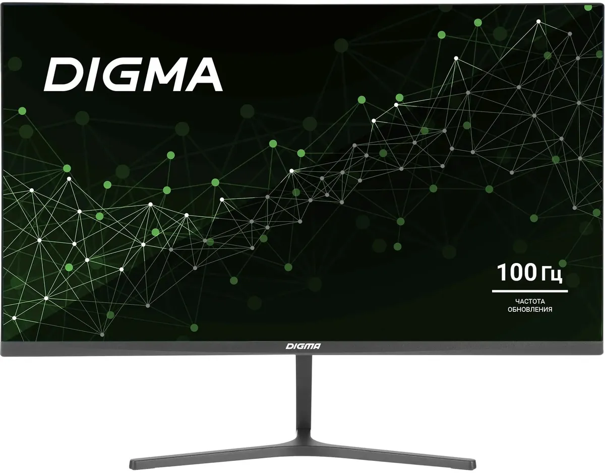 Монитор Digma Progress 24P503F 23.8" темно-серый IPS LED 5ms 16:9 HDMI M/M матовая 250cd 178гр/178гр 1920x1080 100Hz VGA DP FHD DM24SB04 DM24SB04