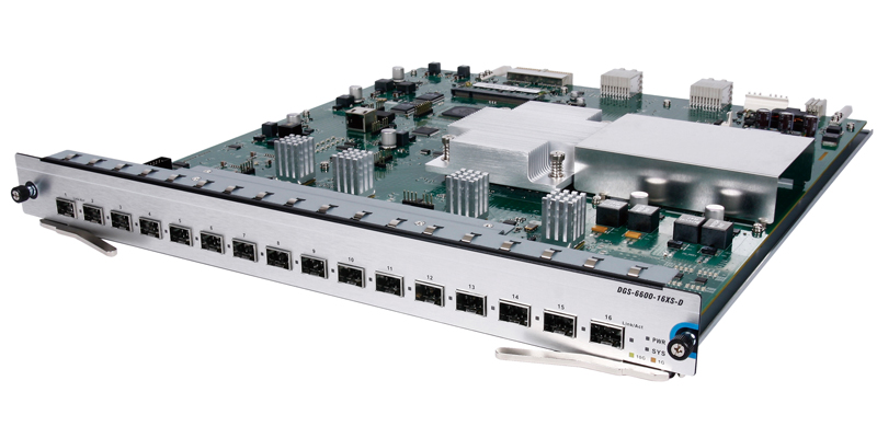 DGS-6600-16XS-D D-Link Модуль LAN с 16 портами 10GbE SFP+ c функцией MPLS для шасси DGS-6604/6608 DGS-6600-16XS-D