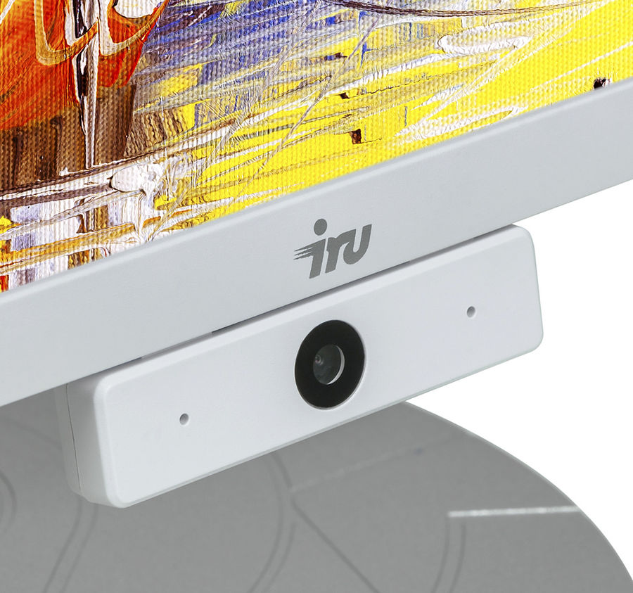 Моноблок iRU Office J2332 23.8" Full HD A8 9600 (3.1) 8Gb SSD240Gb R7 Free DOS GbitEth WiFi BT 120W Cam белый 1920x1080 1212469 1212469