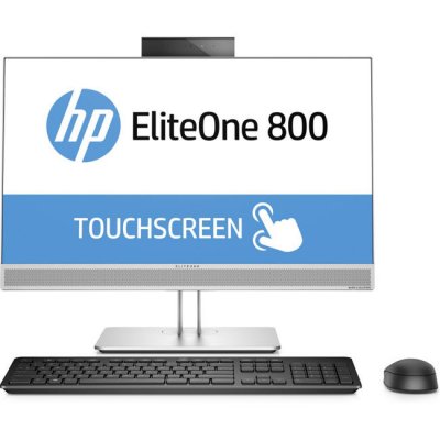 Моноблок HP EliteOne 800 G3 touch 23,8"/Full HD IPS (1920x1080)/i5-7500 3,4 up to 3,8/512Гб, TLC/DDR4-2400 SDRAM, 8 Гб/DVD-RW/DP/HDMI/4 USB 3.1/RJ-45/W10Pro64 1KB08EA 1KB08EA