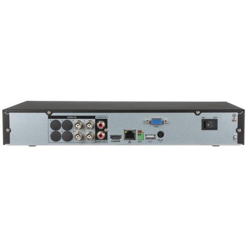 HDCVI-видеорегистратор Dahua DH-XVR5104H-X-4P 4-канальный с PoC AHD, TVI, IP, CVBS; отображение: до 5Мп; запись: до 5M-N@10к/с, 1080N@25к/с; DH-XVR5104H-X-4P DH-XVR5104H-X-4P
