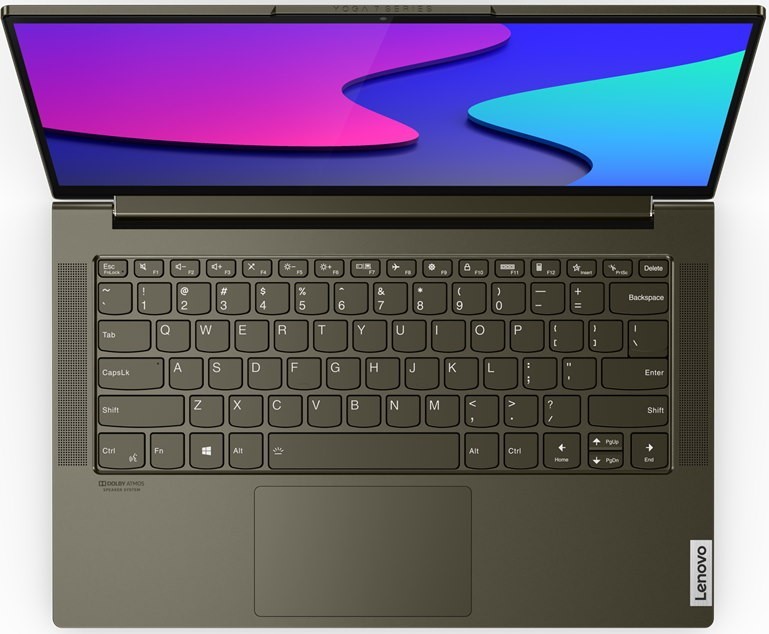 Ультрабук Lenovo Yoga Slim7 14ITL05 Core i7 1165G7/16Gb/SSD512Gb/Intel Iris Xe graphics/14"/IPS/FHD (1920x1080)/Windows 10/d.green/WiFi/BT/Cam 82A3004WRU 82A3004WRU