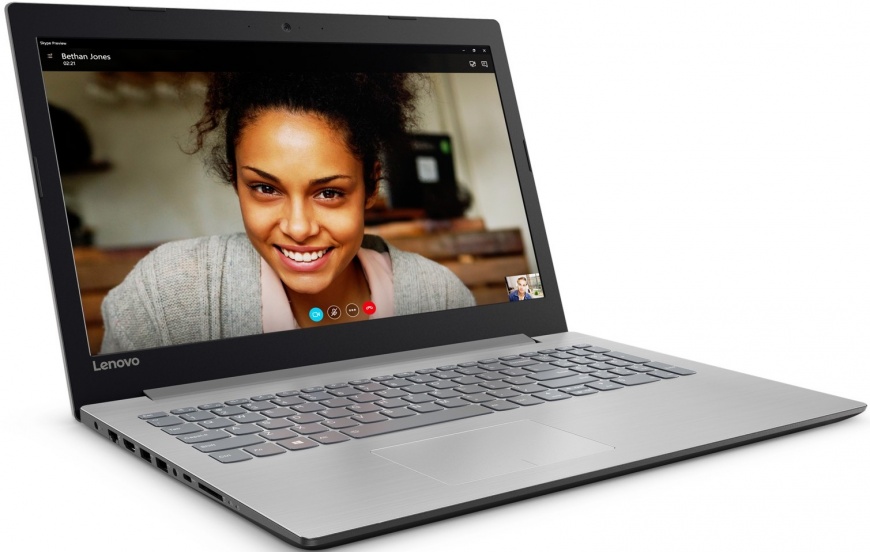 Ноутбук Lenovo IdeaPad 320-15IAP (Celeron N3350/4Gb/500Gb/Intel HD Graphics 500/15.6"/HD (1366x768)/Free DOS/grey/WiFi/BT/ Cam) (80XR0076RK) 80XR0076RK