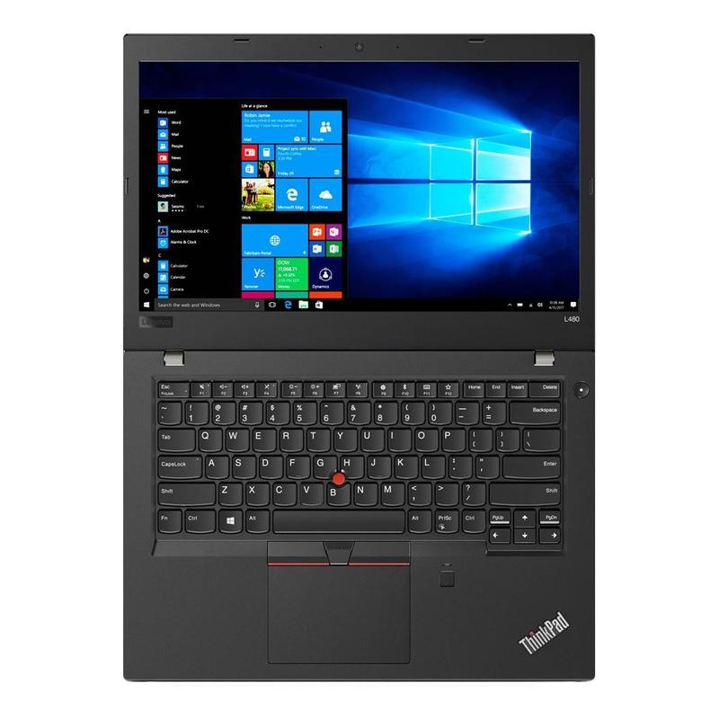 Ноутбук Lenovo ThinkPad L480 14" HD (1366x768) AG TN, i3-8130U, 4GB DDR4, 500GB/7200RPM, UHD Graphics 620, NoWWAN, NoODD, WiFi, BT, TPM, FPR+SCR, 720P Cam, 3Cell, Win 10 Pro, 1YR Carry in, Black, 1.68 kg 20LS0022RT 20LS0022RT