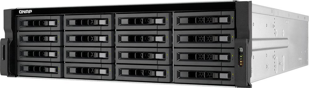 Сетевой RAID-накопитель QNAP 16 отсеков для HDD SAS/SATA, ECC, 19", два блока питания. Intel Xeon E3-1245 v2 3,4 ГГц, 8ГБ TS-EC1679U-SAS-RP TS-EC1679U-SAS-RP
