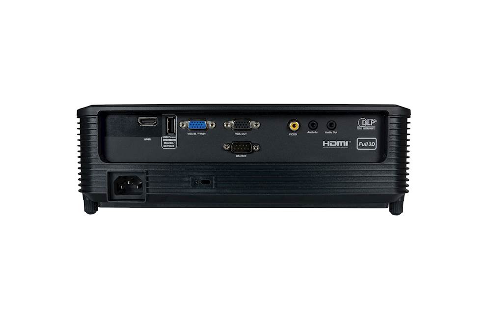 Проектор Optoma S340+ DLP, SVGA 800x600, 3600Lm, 22000:1, HDMI, 1x2W speaker, 3D Ready, lamp 10000hrs, Black, 2.17kg 95.71P03GC2R 95.71P03GC2R