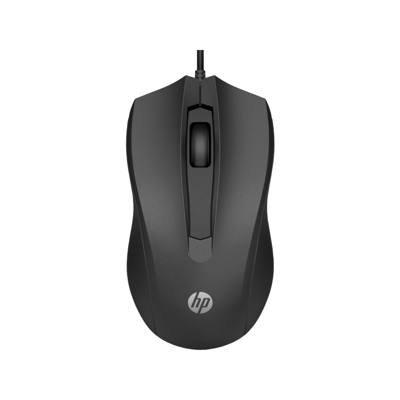 Мышь HP  Wired Mouse 100 EURO cons 6VY96AA 6VY96AA #1