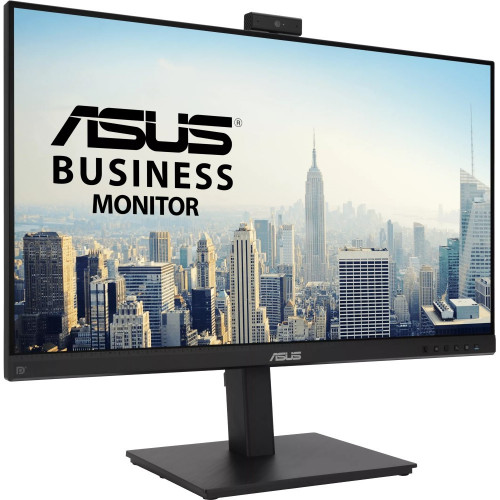 Монитор ASUS 27" IPS, 16:9 FHD (1920x1080x60Hz),250cd/m2,1000:1,178/178,5ms,HDMI,DP,VGA,Sp 2W,WebCam,Black 90LM04P1-B02370 BE279QSK BE279QSK #1