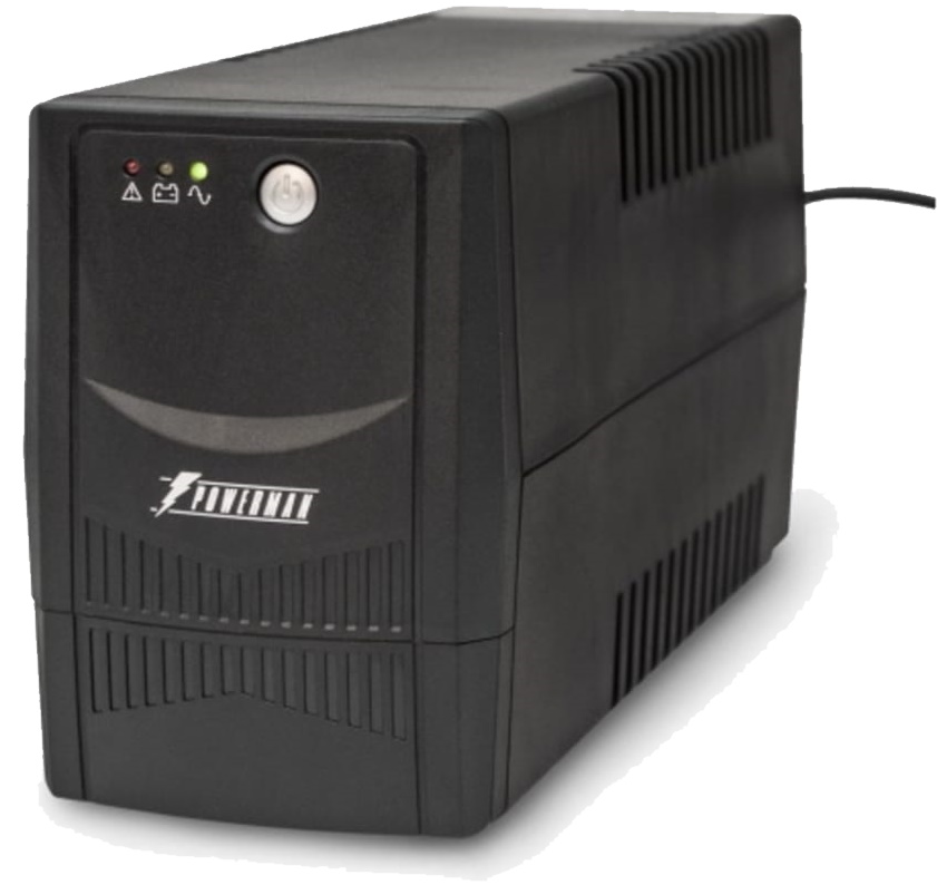 Источник бесперебойного питания Powerman BackProPlus 600VA/360W, AVR+interface+soft+int, Out: 2xShuko, Black BACKPROPLUS600 BACKPROPLUS600