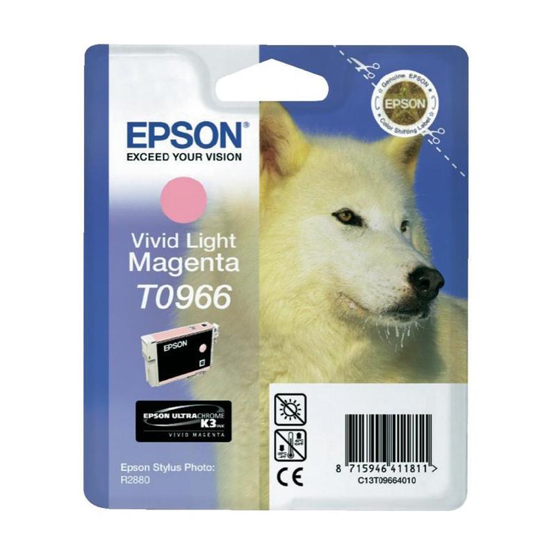 Картридж светло-пурпурный T0966 для Epson Stylus Photo R2880 (835 стр.) (C13T09664010) C13T09664010