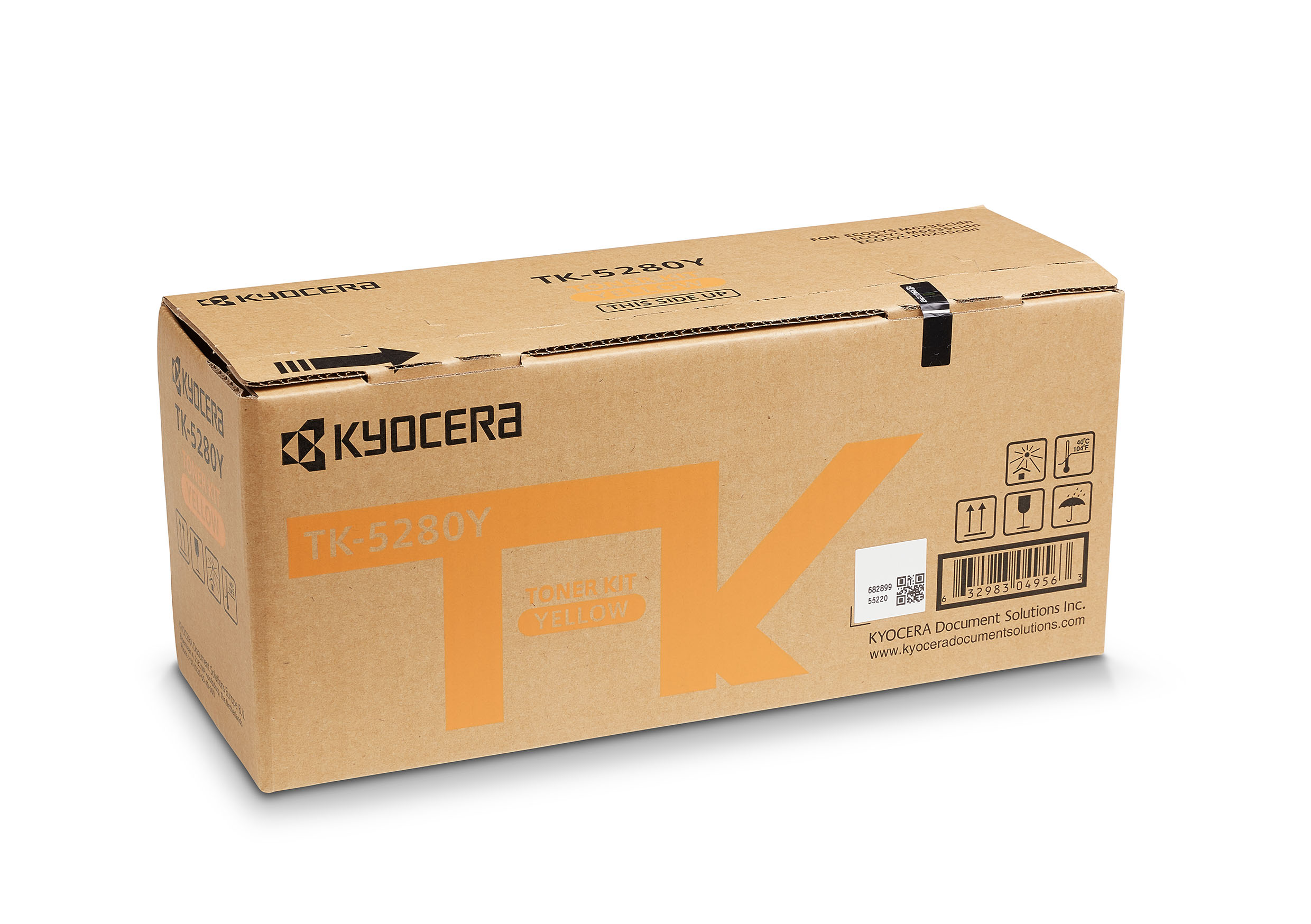 Картридж Kyocera TK-5280Y 11 000 стр. Yellow для M6235cidn/M6635cidn/P6235cdn  1T02TWANL0 1T02TWANL0