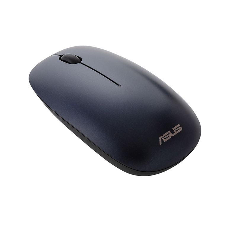 Мышь ASUS Wireless Optical MW201C.USB, Bluetooth 4.0.1600 dpi.1 батарейка типа AA.61 x 30.7 x 110 мм.82 грамма.Темно-синий 90XB061N-BMU010 90XB061N-BMU010