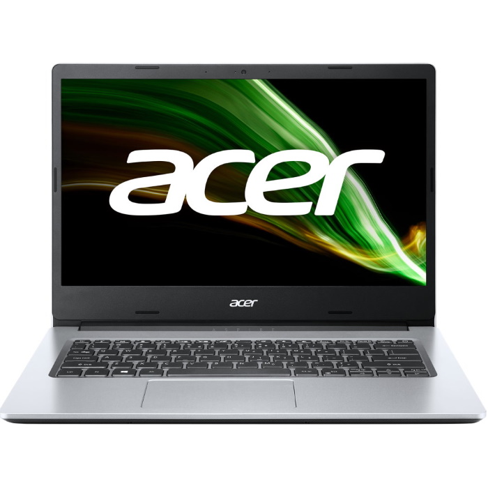 Ноутбук Acer Aspire 1 A114-33-C6UY Celeron N4500/4Gb/eMMC64Gb/Intel UHD Graphics/14"/FHD (1920x1080)/Eshell/silver/WiFi/BT/Cam NX.A7VER.003 NX.A7VER.003