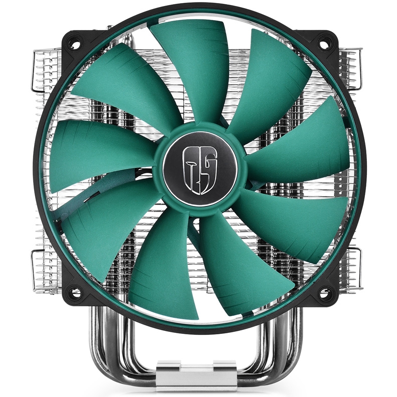 Вентилятор DEEPCOOL S1155/S1156/S1150/S2011/S1366/S775/AM2/AM2+/AM3/AM 3+/FM1/FM2 (8шт/кор, TDP 150W, PWM, 6 тепл. трубкок ) RET. LUCIFER V2 LUCIFER V2 LUCIFER V2