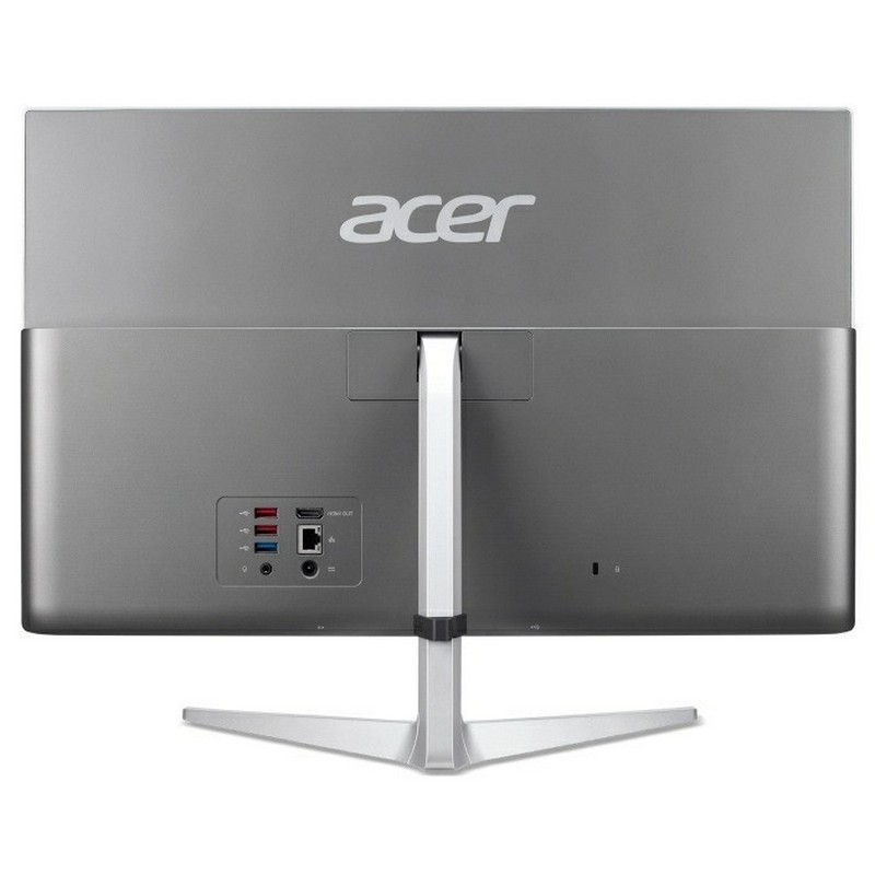 Моноблок Acer Aspire C22-1650 21.5" Full HD i3 1115G4 (2.4)/8Gb/SSD256Gb/UHDG/CR/noOS/WiFi/BT/65W/клавиатура/мышь/Cam/серебристый 1920x1080 DQ.BG7ER.004 DQ.BG7ER.004