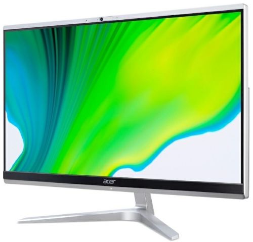 Моноблок Acer Aspire C22-1650 21.5" Full HD i3 1115G4 (2.4)/4Gb/1Tb/UHDG/CR/noOS/WiFi/BT/65W/клавиатура/мышь/Cam/серебристый 1920x1080 DQ.BG7ER.002 DQ.BG7ER.002