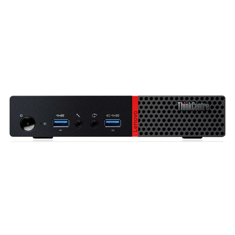 Персональный компьютер Lenovo ThinkCentre M600 TINY slim Cel J3060/4Gb/500Gb 7.2k/W10SL64/kb/m/черный 10GB000RRU 10GB000RRU